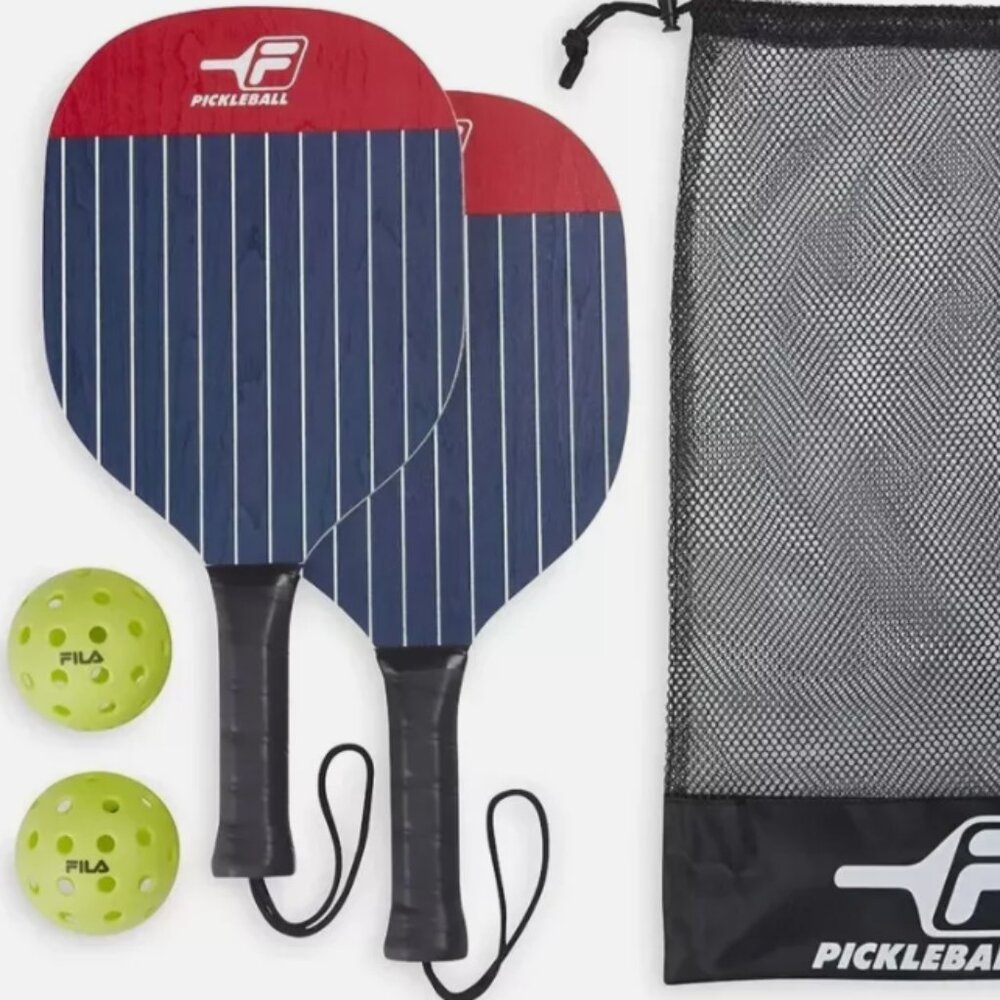 NEW FILA Pickleball Paddle Set For 2 - Picture 2 of 6